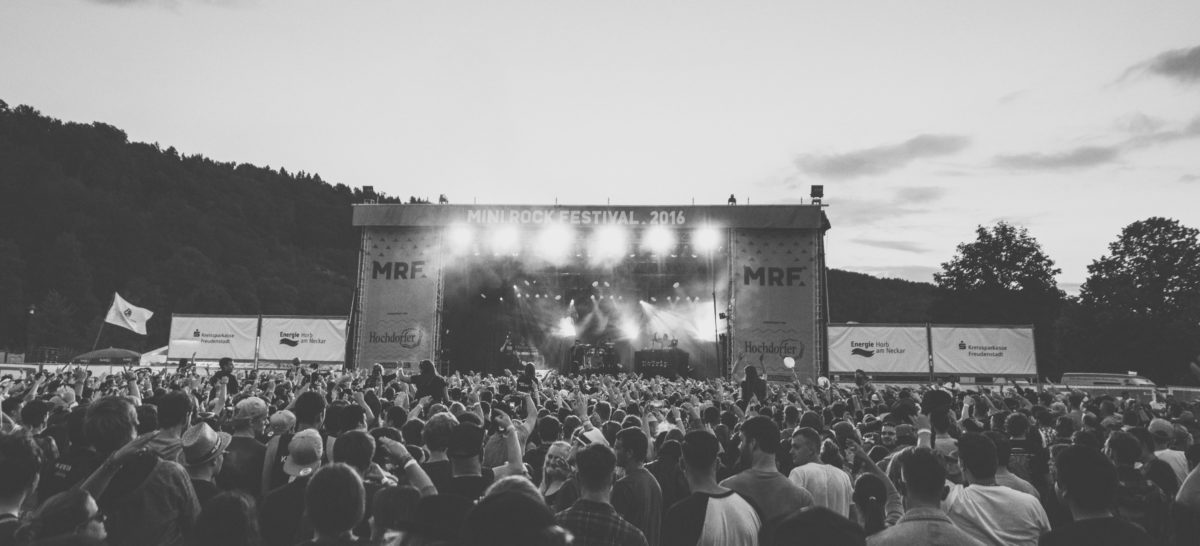 Ein halbes Leben Mini-Rock-Festival